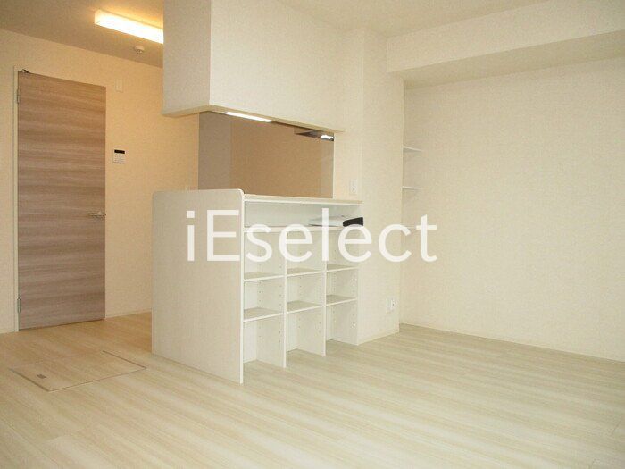 居室・リビング　会話の弾む対面キッチン、