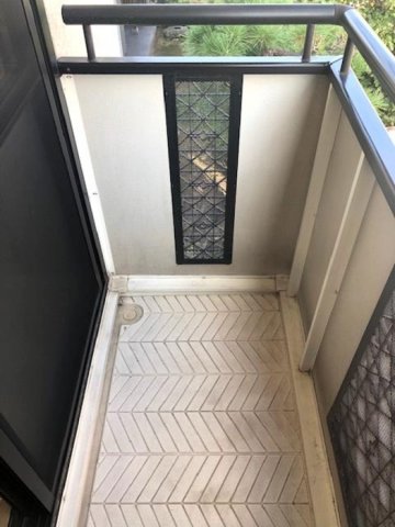 バルコニー　開放的で明るい空間を演出してくれるバルコニーです