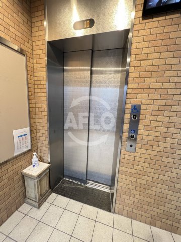 セキュリティ　エグゼリエみなと通り　エレベーター