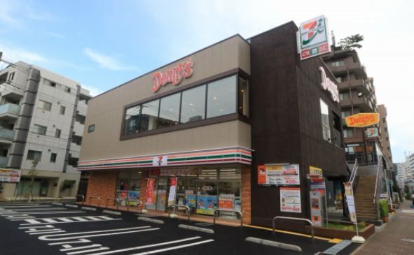 コンビニ　セブンイレブン川崎新丸子東2丁目店（コンビニ）まで180m