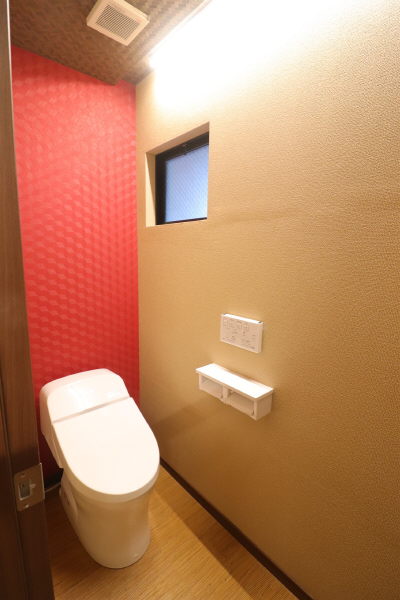 トイレ　大人気のアジアンリノベ！※前回リフォーム時写真！