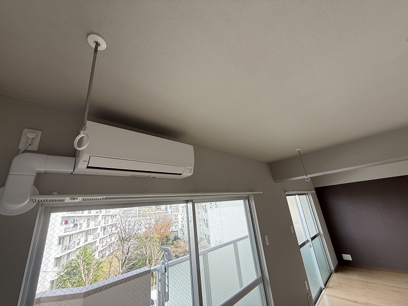 その他設備　取り外し可能な室内物干し♪