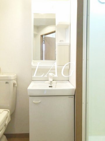 洗面設備　洗面台です。