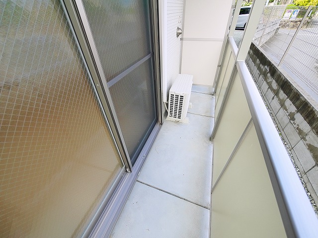 バルコニー　落ち着いた時間を過ごせるバルコニーです