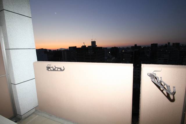 バルコニー　広々バルコニーです