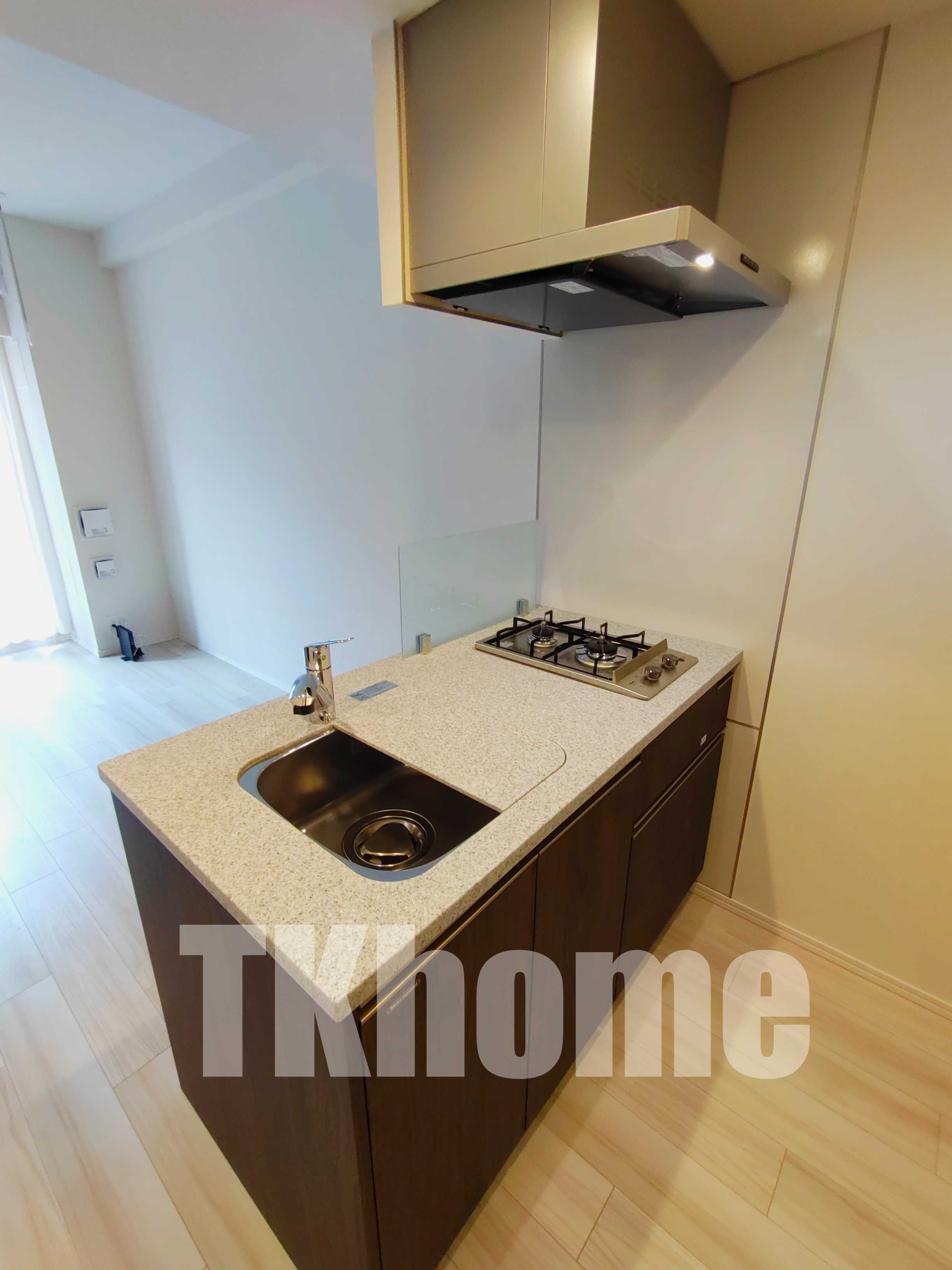 キッチン　2口コンロガスシステムキッチン