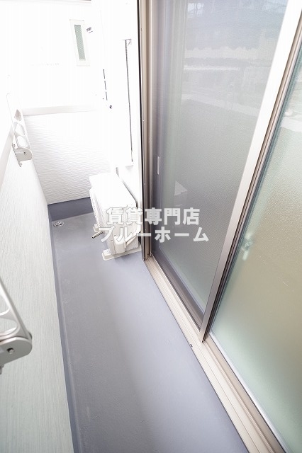 バルコニー　風通しの良いバルコニー！