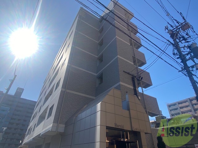 建物外観　仙台市青葉区立町「マルキレジデンス」