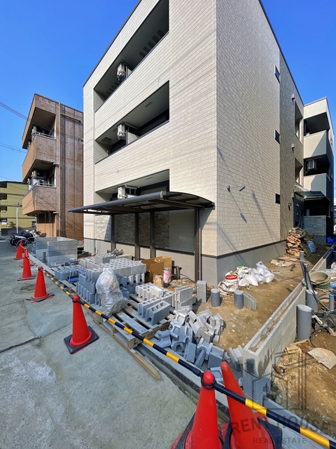 その他共有部分　外観（建設中）