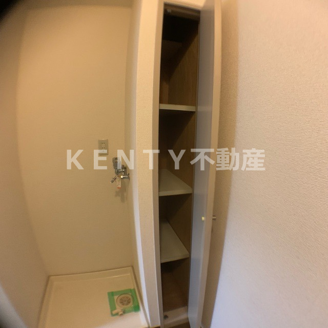 収納　ちょっとした収納スペースも充実しています