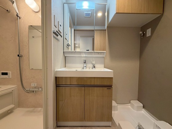 洗面設備　※別部屋の写真です