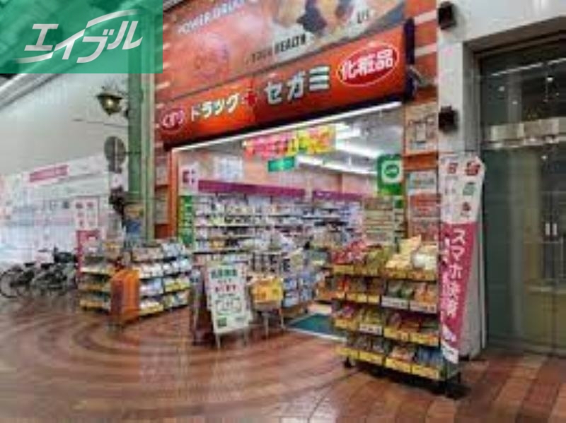 ドラックストア　ドラッグセガミ岡山表町店（ドラッグストア）まで581m