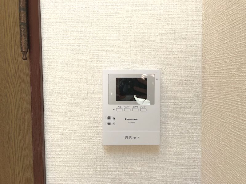 セキュリティ　来客時に便利なＴＶモニターホン