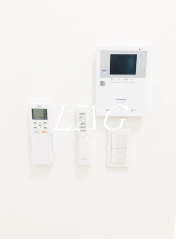 セキュリティ　モニター付インターホンです。