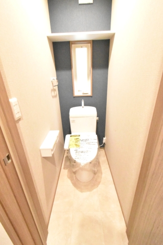 トイレ　温水洗浄便座のトイレです。