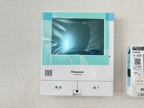 セキュリティ　モニター付きインターホンで安心して生活できます！※２０３号室