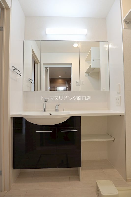 洗面設備　201号室写真