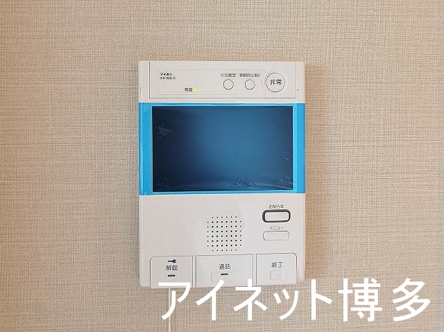 セキュリティ　TVモニターホン付きで安心です