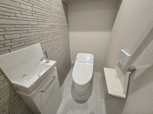 トイレ　ゆったりとした空間のトイレです