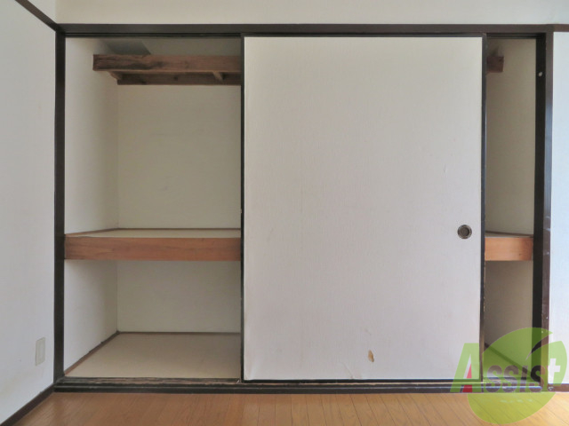 収納　ここに収納があります。収納があると部屋が広く使えます。