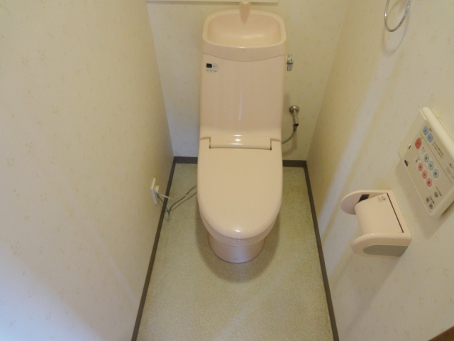 トイレ　同物件別号室のものです。