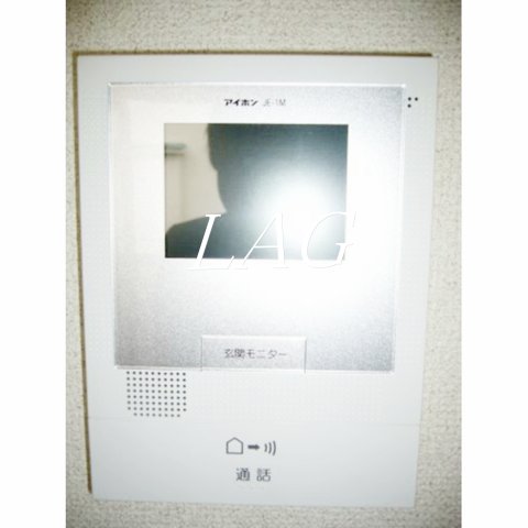 セキュリティ　モニター付インターホンです。
