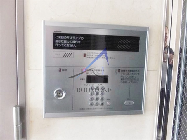 セキュリティ　オートロックです。