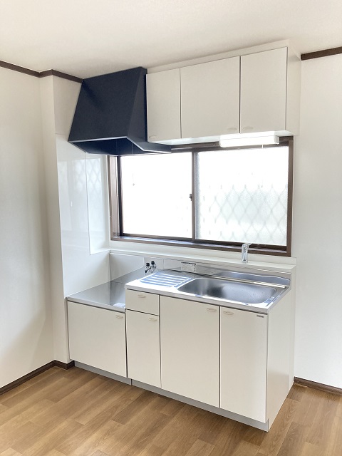 キッチン　キッチンは2口コンロ設置可