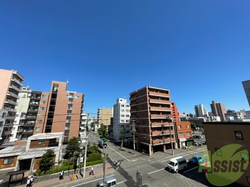 眺望　眺望です。目の前を遮るものもなくとても開放的です！