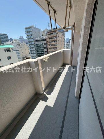バルコニー　落ち着いた時間を過ごせるバルコニーです