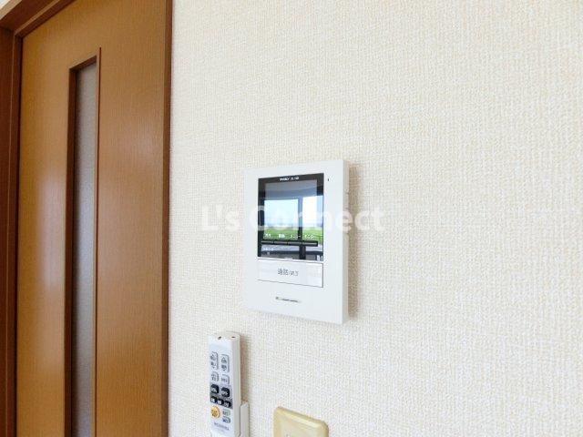 セキュリティ　突然の来客時もＴＶモニターホンでしっかり確認。