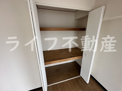 収納　収納スペース豊富です