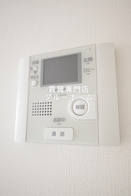 セキュリティ　モニター付きインターホン！