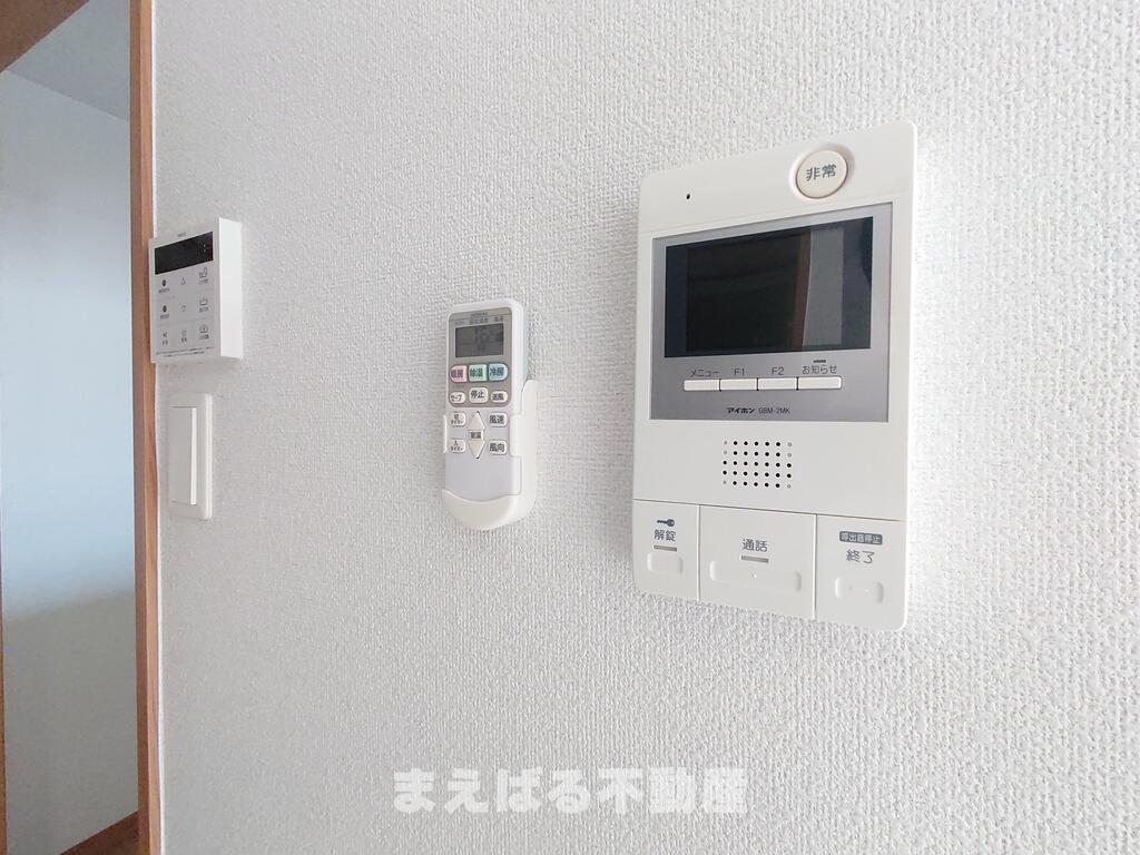 セキュリティ　モニターホン　※写真別部屋