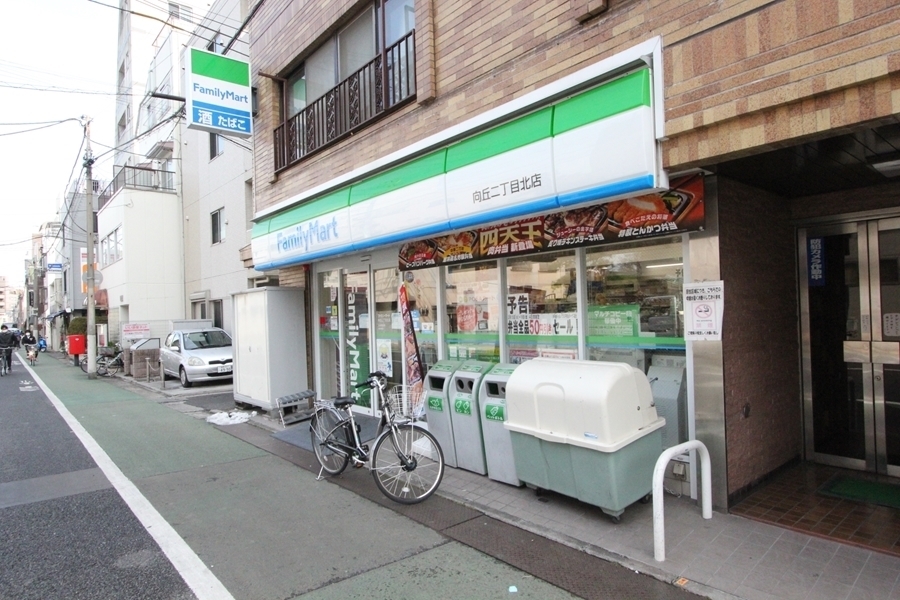 コンビニ　ファミリーマート向丘二丁目北店（コンビニ）まで163m