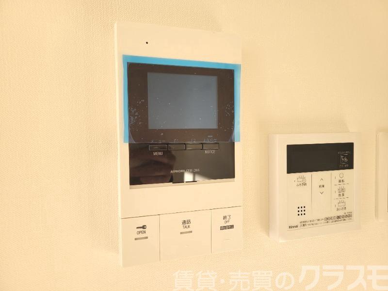 セキュリティ　来訪者が確認できるモニターホン♪