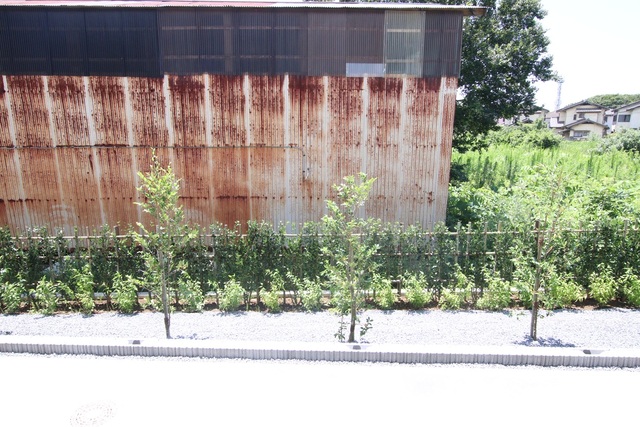 眺望　前面です（建築中）