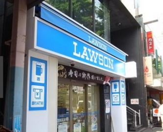 コンビニ　ローソン 新中野駅前店（コンビニ）まで429m