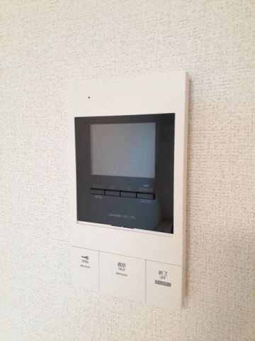 セキュリティ　モニター付きインターホンです