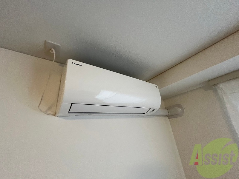 その他設備　エアコンがありますので夏でも快適に過ごせます！