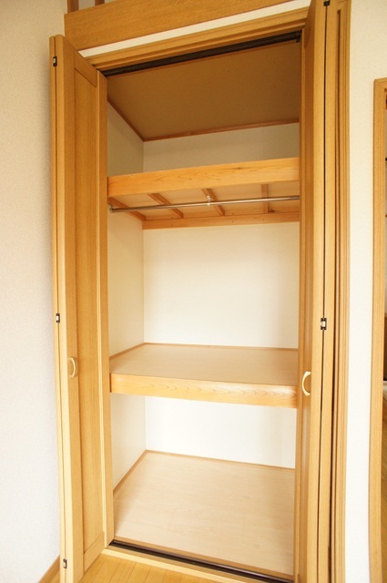 収納　奥行きのある収納です