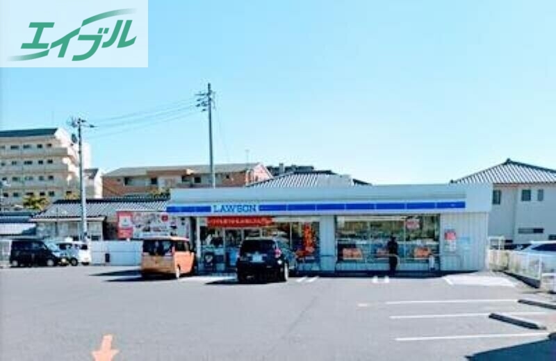 コンビニ　ローソン岡山ドーム前店（コンビニ）まで205m