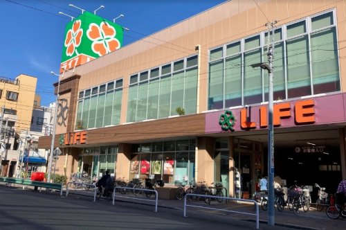 スーパー　ライフ 菊川店（スーパー）まで594m
