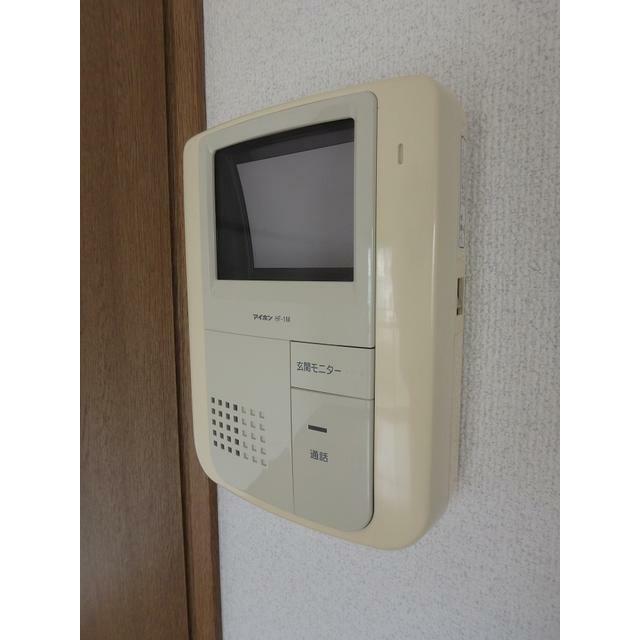 セキュリティ　モニター付きインターホンでセキュリティもバッチリ☆