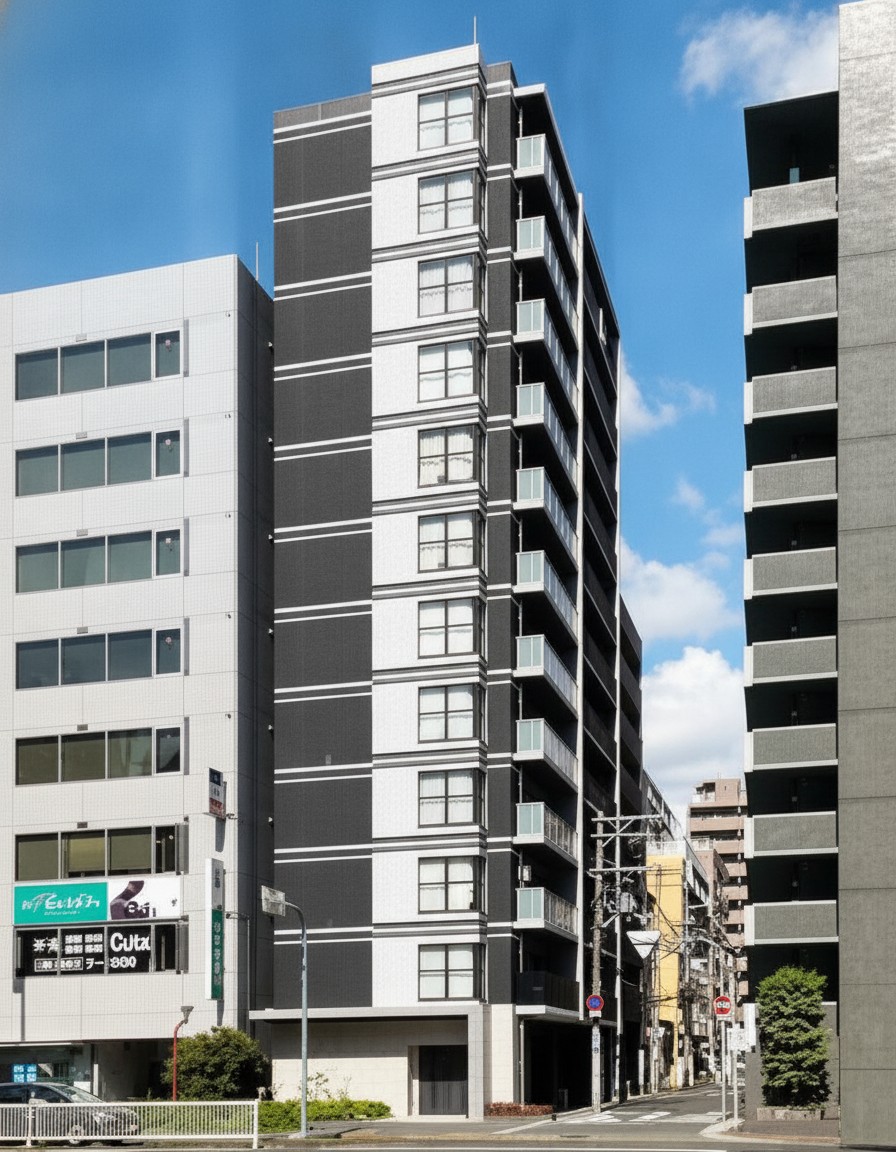 建物外観　西長堀徒歩3分／2020年築