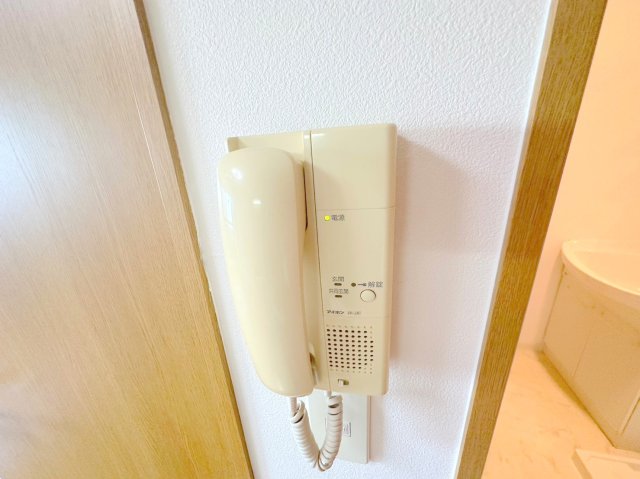 セキュリティ　来客はこちらで確認してから出て下さいね。