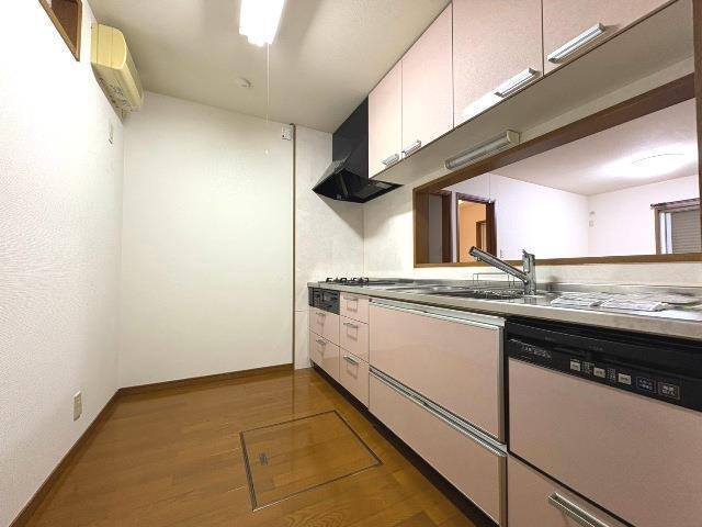 岡山町戸建のキッチン写真