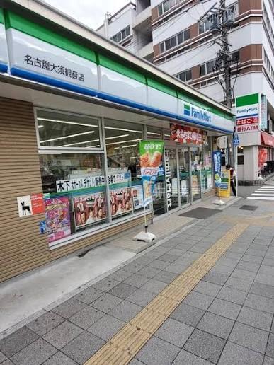 コンビニ　ファミリーマート 名古屋大須観音店（コンビニ）まで56m