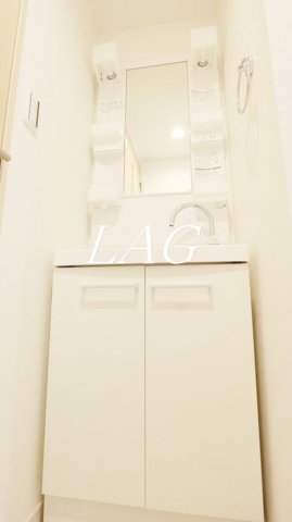 洗面設備　洗面台です。