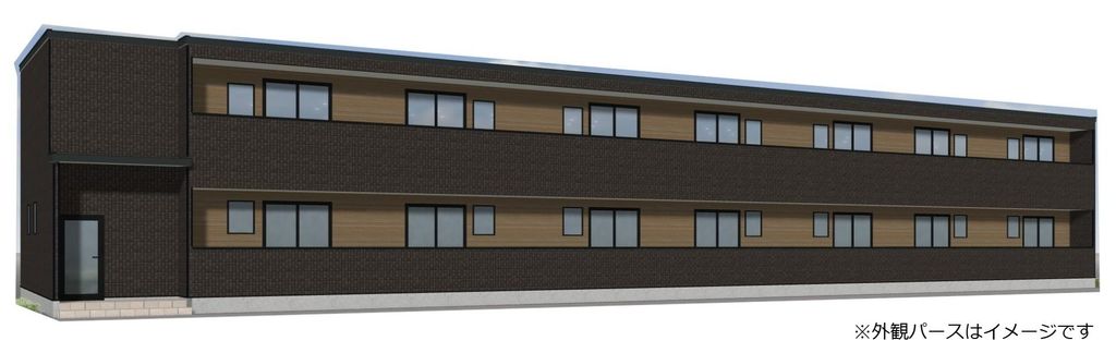 建物外観　※外観パースはイメージです